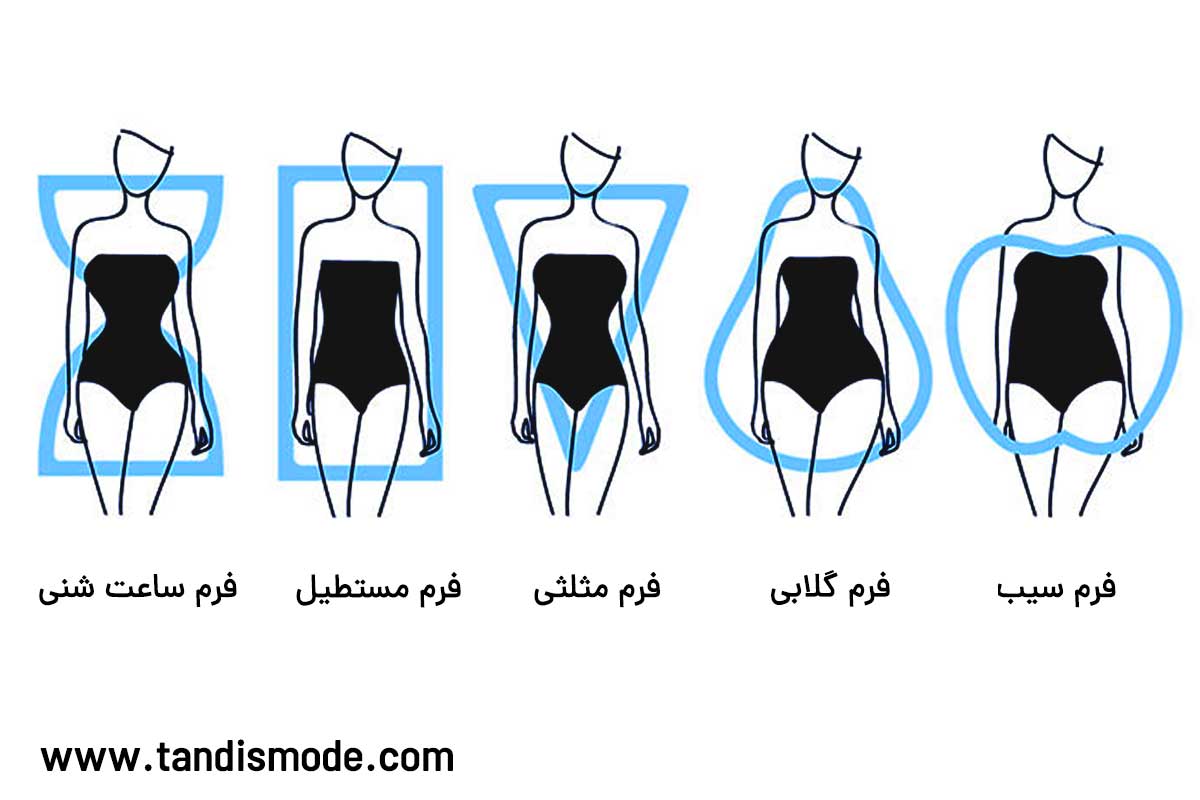 انتخاب لباس مجلسی بر اساس فرم بدن